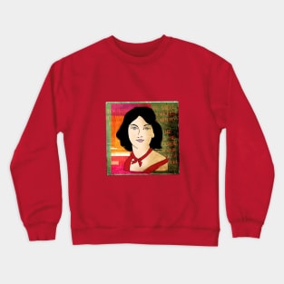 EMILY BRONTE, ENGLISH AUTHOR OF WUTHERING HEIGHTS Crewneck Sweatshirt